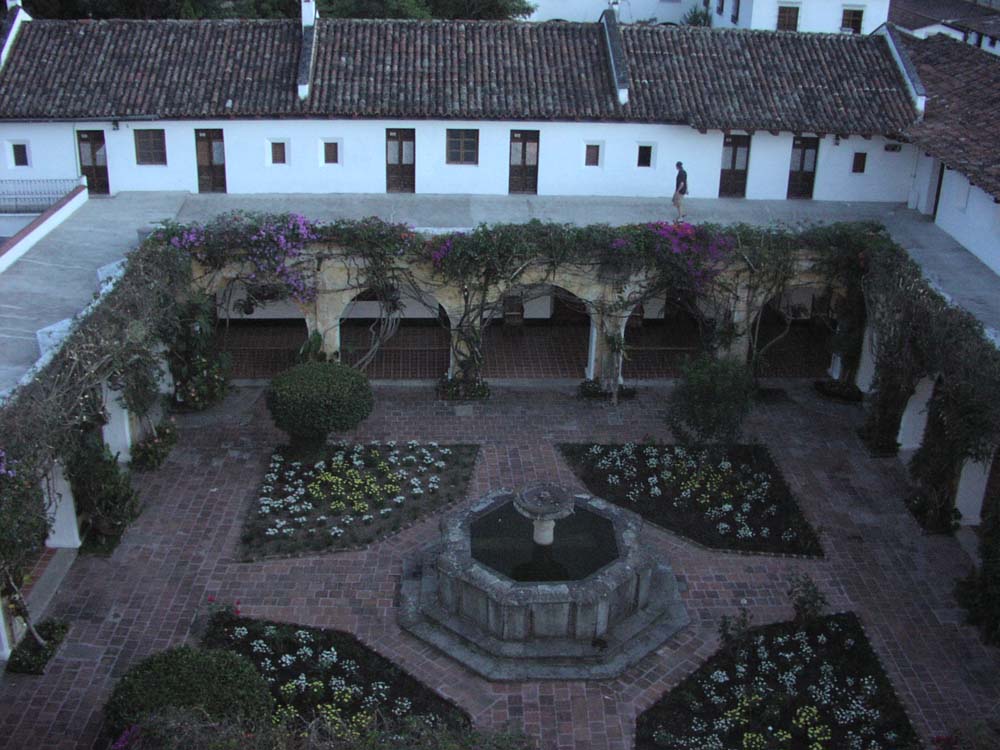 Posada Belen courtyard, Antigua Guatemala